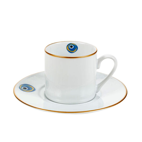 Mudo Home Nazar Kahve Fi̇ncani Seti̇ 2 Li̇ 90 Ml