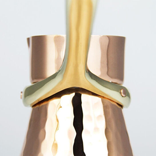 Coho Objet Coho Lux Hatır Dövme Bakır Türk Kahvesi Cezvesi S