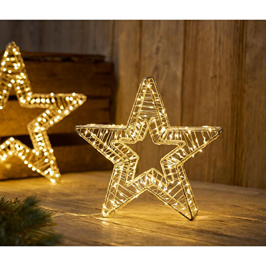 Tchibo Led Yıldız, 3 D, Küçük, Dış Mekan