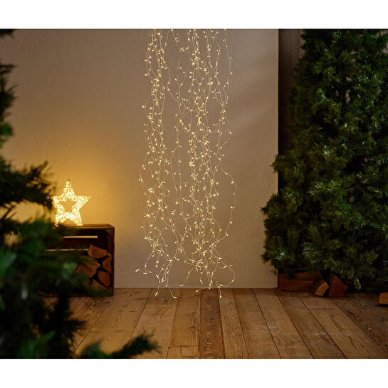 Tchibo Led Parlak Yıldız Yağmuru, İç-dış Mekan