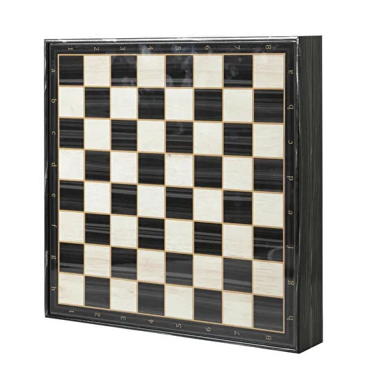 Mudo Home Black Marble Hazneli̇ Satranç