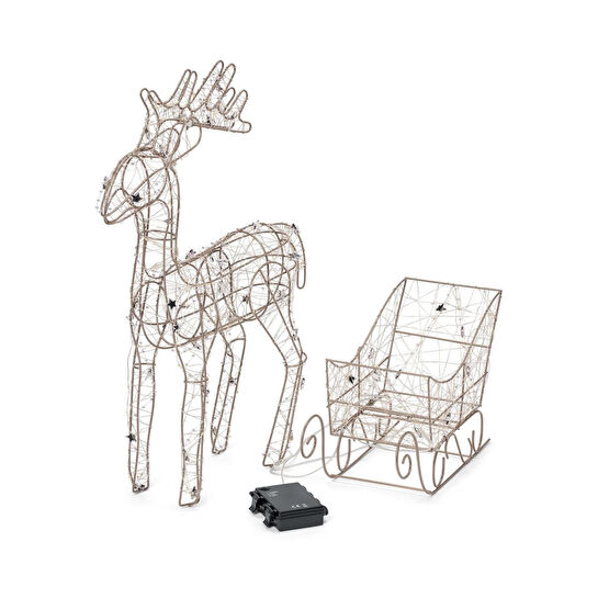 Tchibo Led Ren Geyiği, Kızaklı