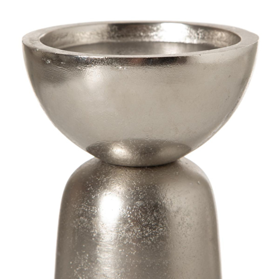 Mudo Home Candela Mumluk Silver 12x18 Cm