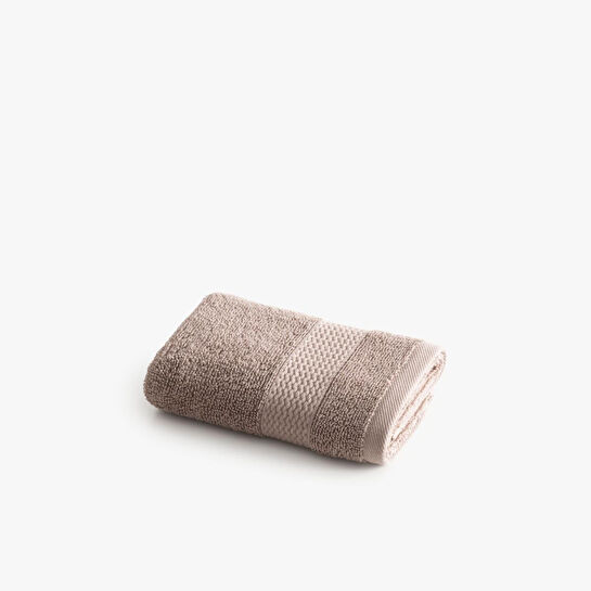 Green Black Lara El Havlusu %100 Pamuk Bordürlü Kahverengi 30x50 Cm