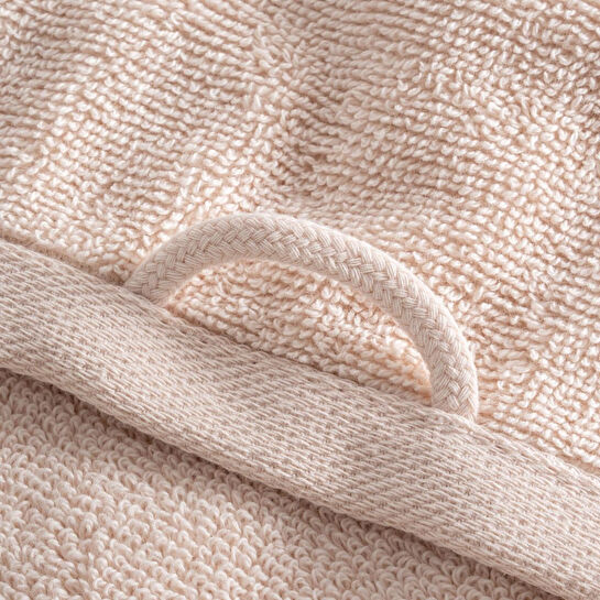 Green Black Lara El Havlusu %100 Pamuk Bordürlü Açık Somon 30x50 Cm