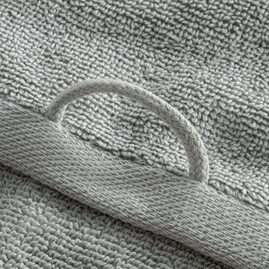 Green Black Lara Yüz Havlusu %100 Pamuk Bordürlü Yeşil 50x90 Cm