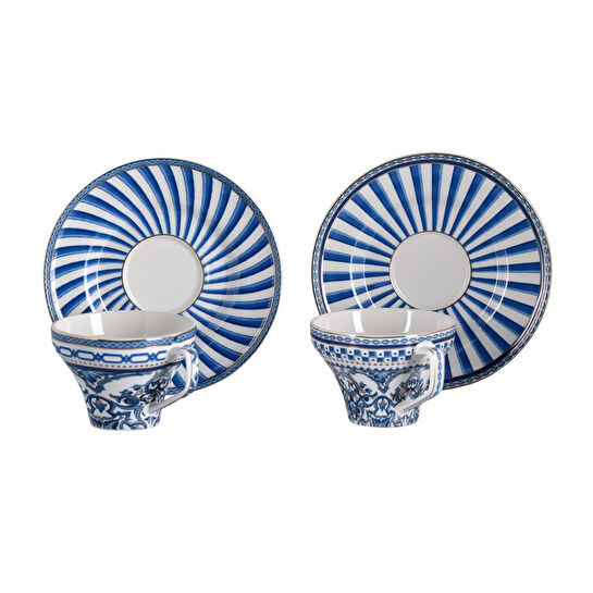 Berghoff Lunetta Bone 4lu Kahve Fincani Seti