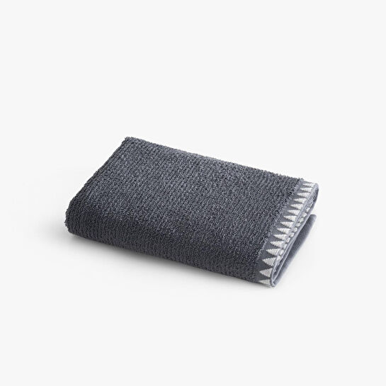 Green Black Tria Yüz Havlusu %100 Pamuk Jakarlı Lacivert 50x90 Cm