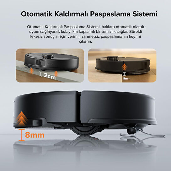Roborock Q8 Max Pro Akıllı Robot Süpürge