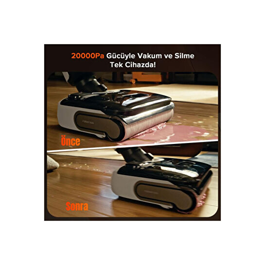 Roborock F25 Rt Islak Kuru Akıllı Dikey Süpürge