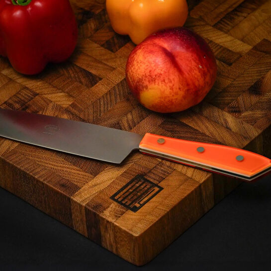 Kaf Ahşap Kesme Tahtası İroko (End-Grain)