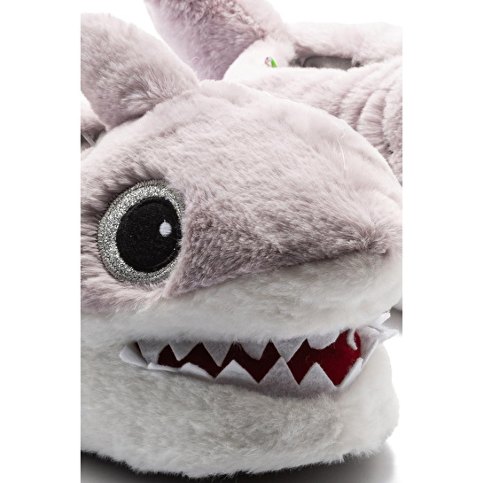 Twigy Jawy Erkek Hayvanlı Panduf Gri 40/45