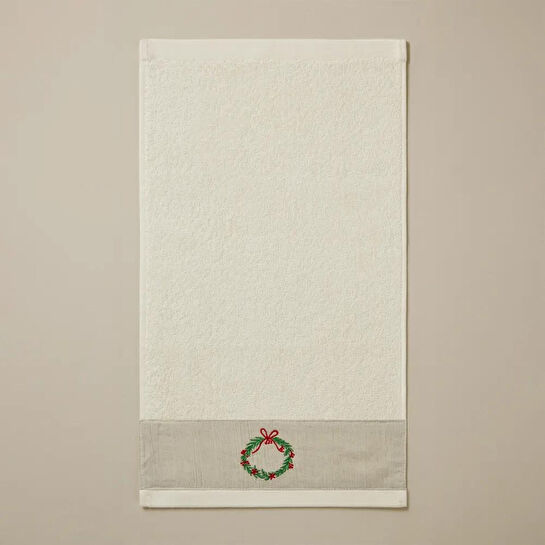 Penelope Yılbaşı Temalı %100 Pamuk 3'lü Kutulu Havlu Seti - Merry Box