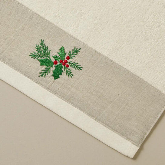 Penelope Yılbaşı Temalı %100 Pamuk 3'lü Kutulu Havlu Seti - Merry Box