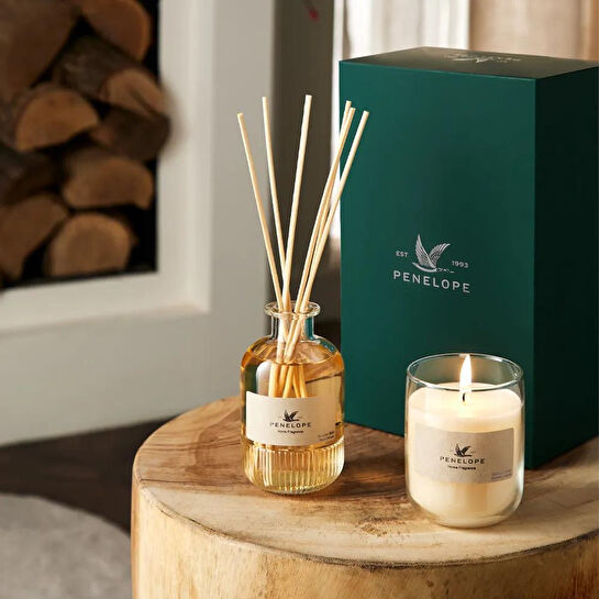 Penelope Yılbaşı Amber Noir Kutulu Hediye Seti (oda Kokusu & Mum)