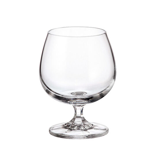 Kristalin Collecti̇on Brandy 250 Ml Cognac Düz 6lı