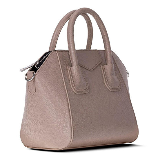 Bloominbag Aria Mink Taupe Small Hakiki Deri Kadın El & Omuz Çantası