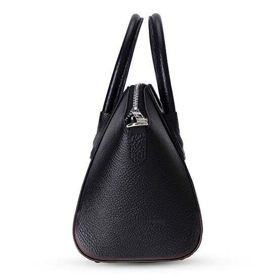 Bloominbag Aria Noir Black Small Hakiki Deri Kadın El & Omuz Çantası