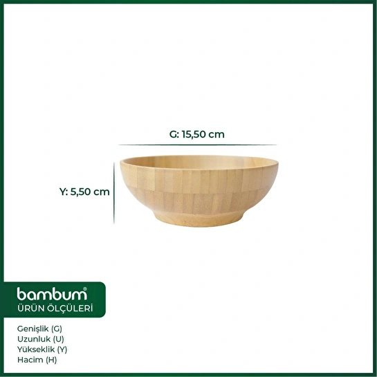 Bambum Kahverengi Çorba Kasesi Bkca01