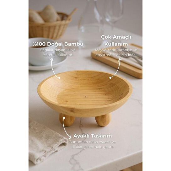 Bambum Satria Ayaklı Kase