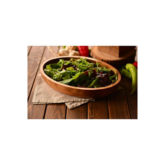 Bambum Pastore Oval Kase Küçük B0340