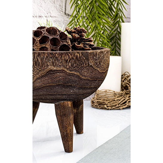 Bambum Arvia - Ayaklı Kase Büyük