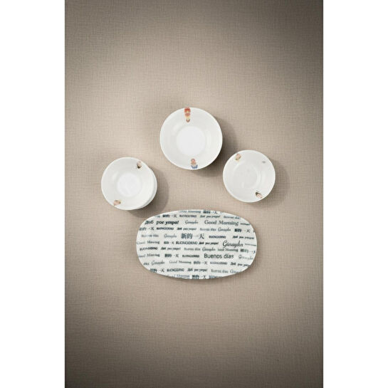 Bambum Moderna 14 Parça Kahvaltı Takımı Morning