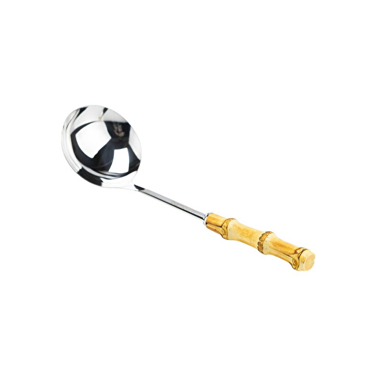 Bambum Mundo Bambu Saplı Kepçe 34-9,5cm