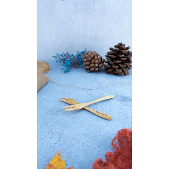 Bambum Piaz 12 Parça Çatal Seti Büyük