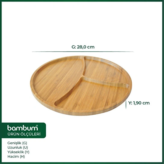Bambum Tortilla 3'lü Çerezlik Bcto01