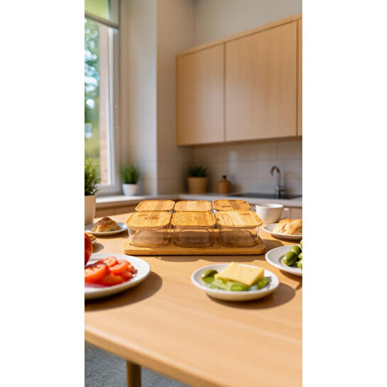 Bambum Quatro 6'lı Kahvaltılık Seti