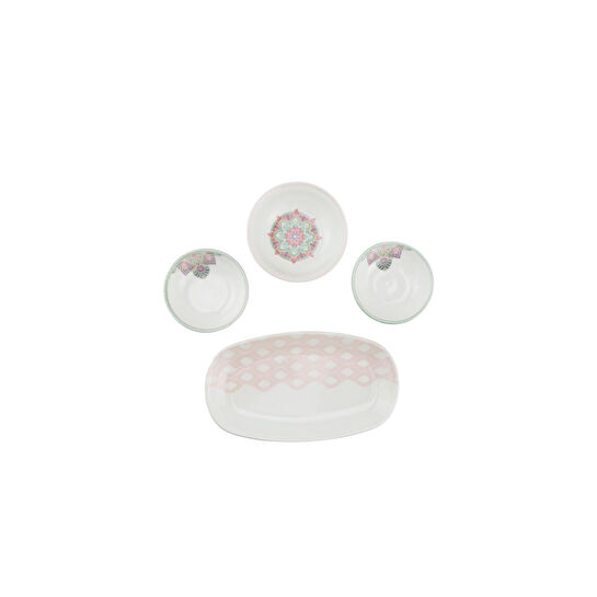 Bambum Moderna 14 Parça Kahvaltı Takımı Pink