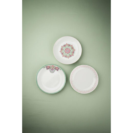 Bambum Moderna 14 Parça Kahvaltı Takımı Pink