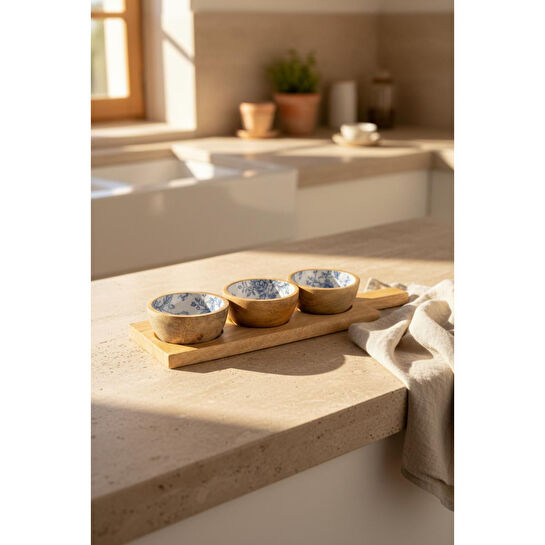 Bambum Gura 4 Parça Çerezlik Gül