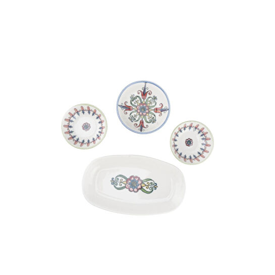 Bambum Moderna 14 Parça Kahvaltı Takımı Tulip