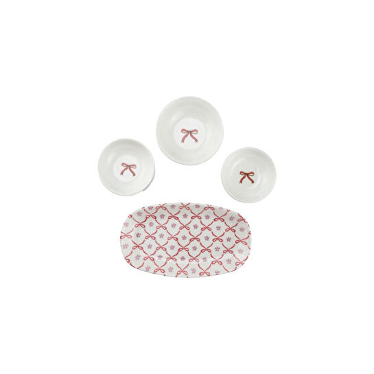 Bambum Moderna 14 Parça Kahvaltı Takımı Ribbon