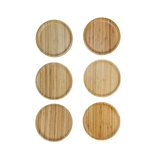 Bambum Penne 6'lı Servis Seti Yuvarlak 28 Cm