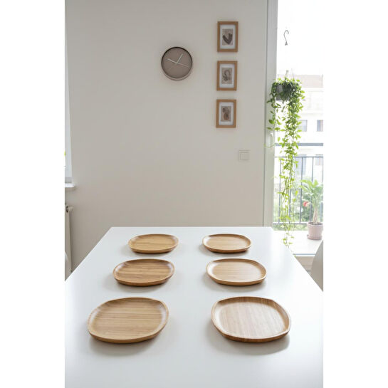 Bambum Penne 28 Cm 6 Li Servi̇s Seti̇ Kare