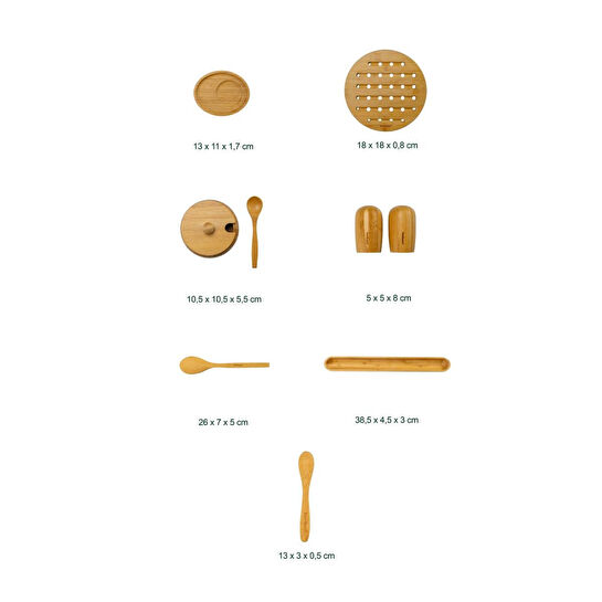 Bambum İkon Kahvaltı Seti 33 Parça