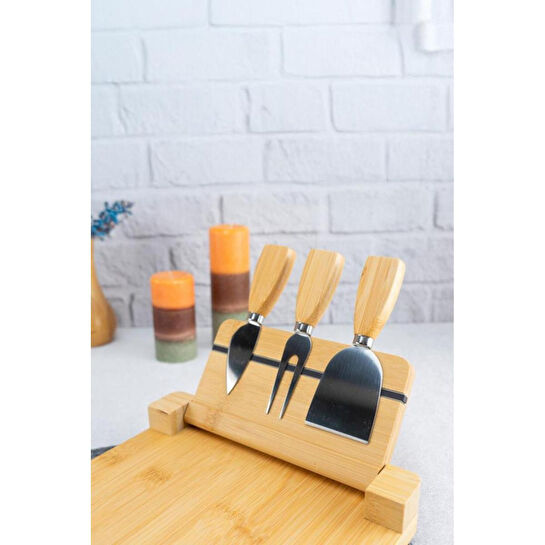 Bambum 4 Parça Peynir Servis Seti