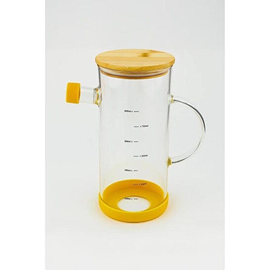 Bambum Gepetto - Bambu Kapaklı Yağdanlık 800ml