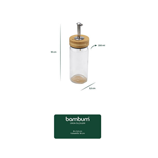 Bambum Mima Peçetelik Ve Baharatlıklı 2'li Yağdanlık Seti Küçük