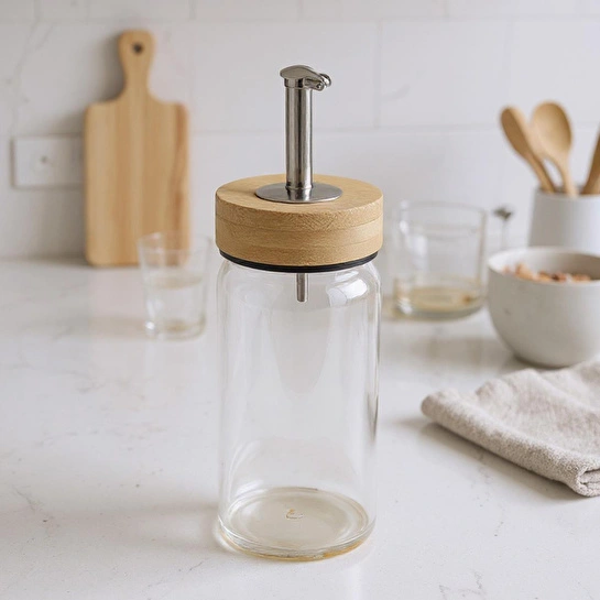 Bambum Mima Bambu Kapaklı Yağdanlık 200ml