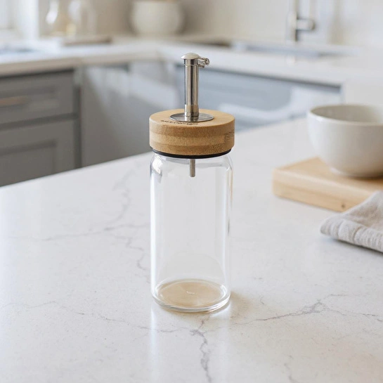 Bambum Mima Bambu Kapaklı Yağdanlık 200ml