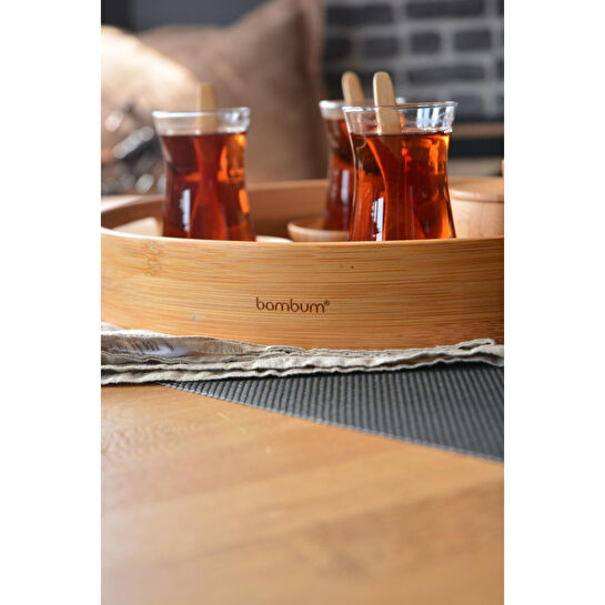 Bambum Carne 35 Cm Yuvarlak Tepsi