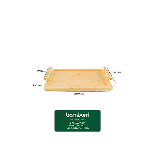 Bambum Majestic - Tepsi Büyük