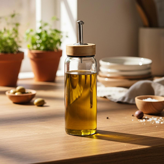Bambum Mima Bambu Kapaklı Yağdanlık 300ml