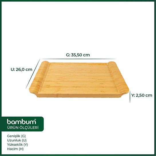 Bambum Pomodore Servis Sunum Tabağı 157728362