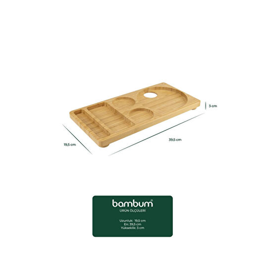 Bambum Rebica Kettle Sunum Altlığı Büyük