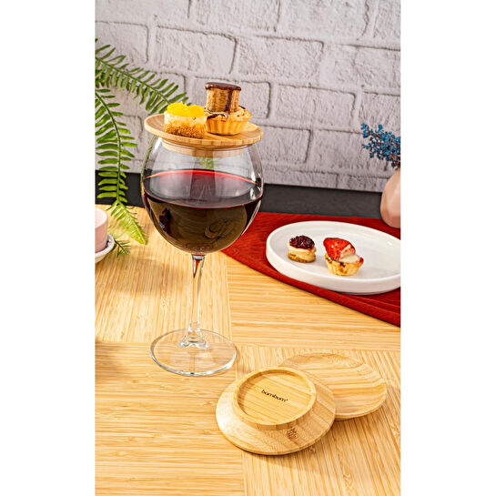 Bambum Seal Bardak Üstü Sunum Tabağı